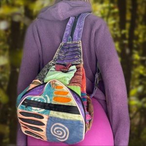 Amazing fairy patchwork backpack